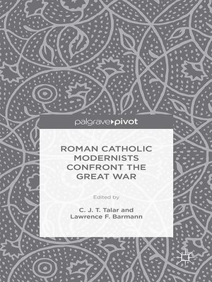 cover image of Roman Catholic Modernists Confront the Great War